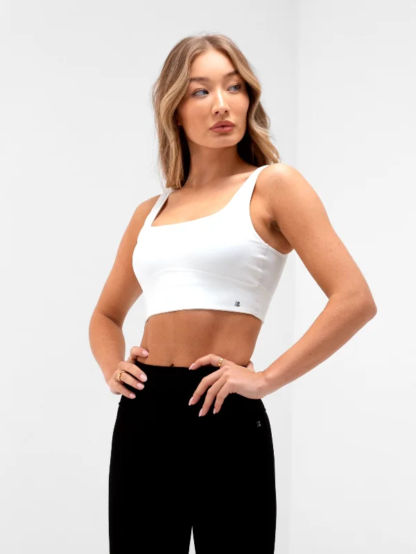 sports women sport bra for multiple activities Apex Pro Sports Bra - White
