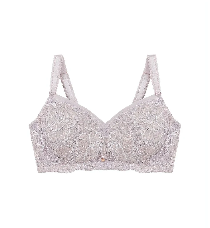 Molded cup underwire wired bras for a natural shape FLORALE PEONY NON-WIRED PADDED D+ BRA Molded cup underwire wired bras for a natural shape FLORALE PEONY NON-WIRED PADDED D+ BRA