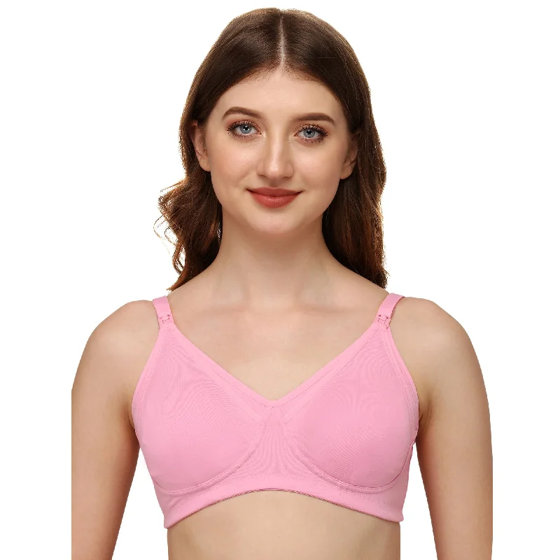 Demi - cup underwire wired bras for a sexy look Non Padded Non Wired Nursing Bra-CB-331 Demi - cup underwire wired bras for a sexy look Non Padded Non Wired Nursing Bra-CB-331
