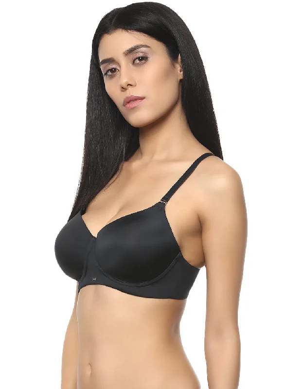 Molded cup underwire wired bras for a natural shape Full Coverage Padded Non Wired Bra-CB-122 Molded cup underwire wired bras for a natural shape Full Coverage Padded Non Wired Bra-CB-122