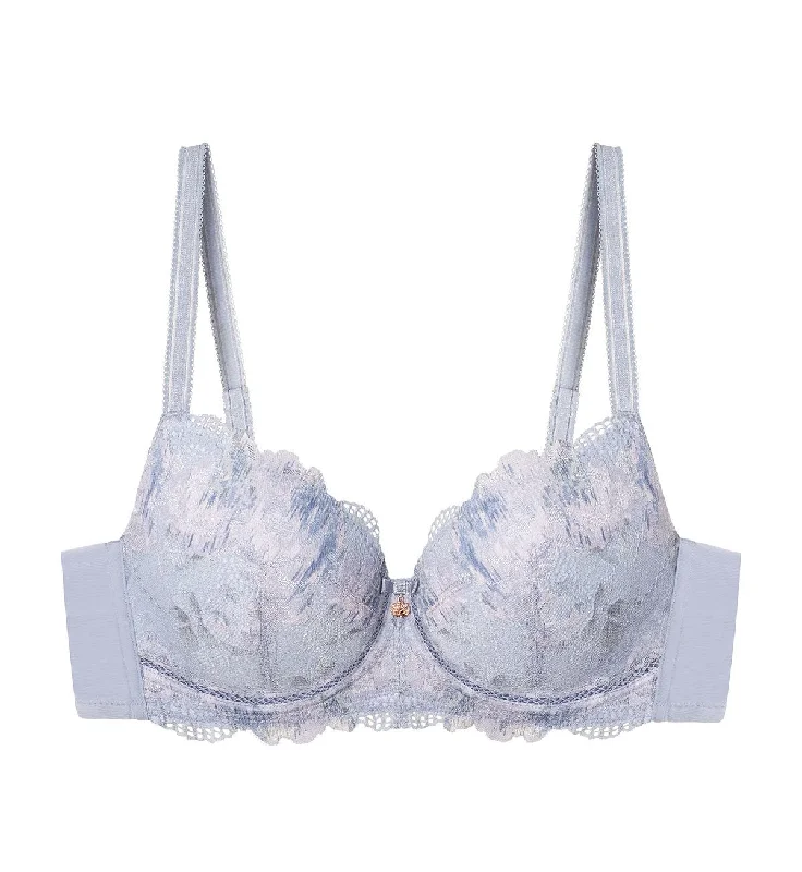 Embroidered underwire wired bras with intricate designs FLORALE SHADOW ROSE NON-WIRED PADDED BRA Embroidered underwire wired bras with intricate designs FLORALE SHADOW ROSE NON-WIRED PADDED BRA