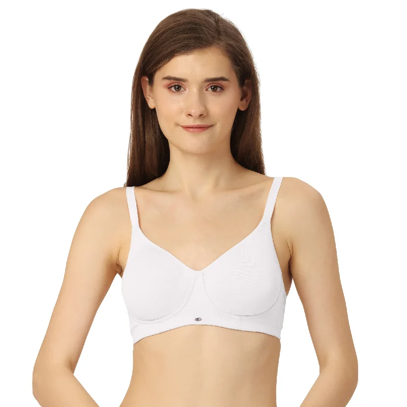 Underwire bralette - style wired bras for a trendy look Non Padded Non Wired Full Coverage Cotton Spandex Encircled T-shirt Bra CB-339 Underwire bralette - style wired bras for a trendy look Non Padded Non Wired Full Coverage Cotton Spandex Encircled T-shirt Bra CB-339
