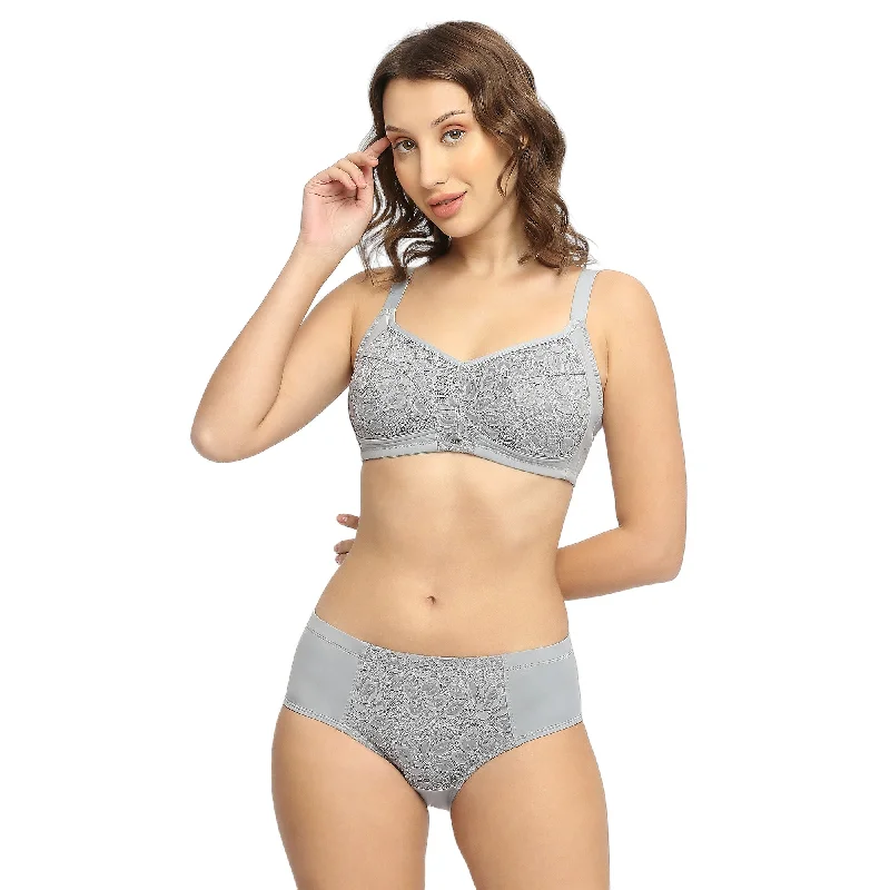 Plus - size underwire wired bras with extra support Full Coverage Non Wired Non Padded Bra with High Waist Full Coverage Lace Brief Set FB-709-1705 Plus - size underwire wired bras with extra support Full Coverage Non Wired Non Padded Bra with High Waist Full Coverage Lace Brief Set FB-709-1705