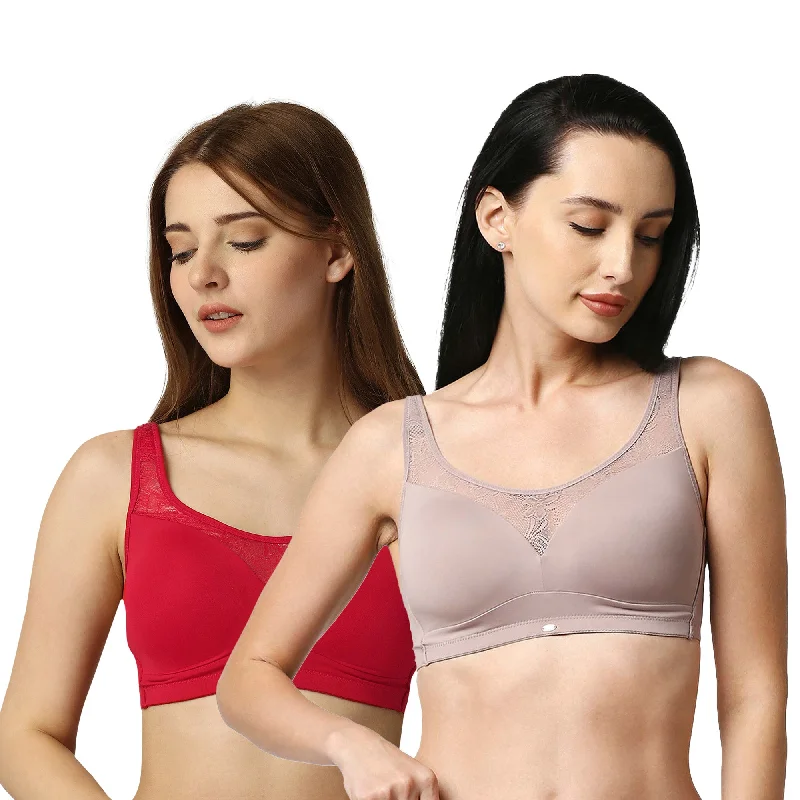 Strapless underwire wired bras for a versatile style Full Coverage Padded Non Wired Lace Detail Cami Bra COMBO CB-132 Strapless underwire wired bras for a versatile style Full Coverage Padded Non Wired Lace Detail Cami Bra COMBO CB-132