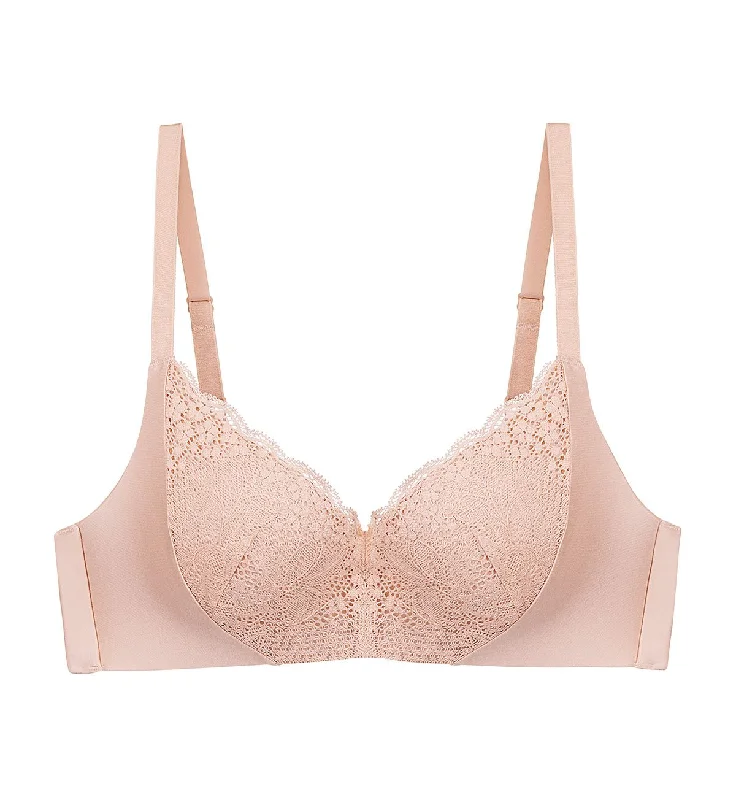 Printed underwire wired bras with floral patterns​ COMFORT TOUCH NON-WIRED PADDED BRA