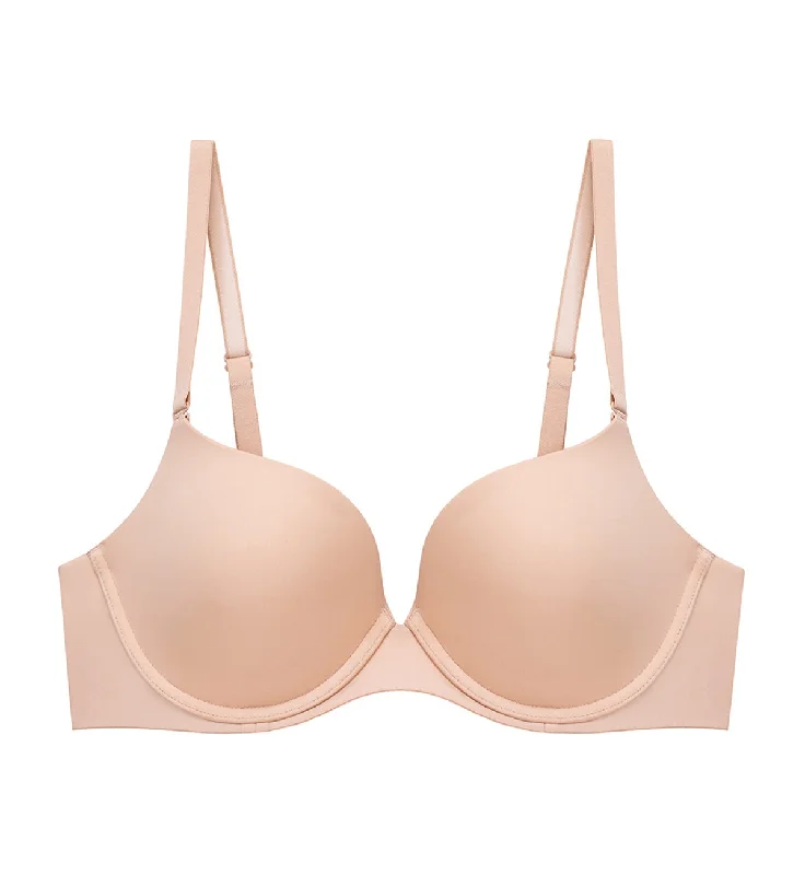 Wide - strap underwire wired bras for added comfort​ EVERYDAY ESSENTIAL WIRED PUSH UP BRA 01