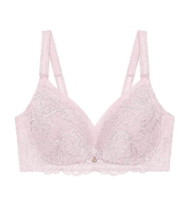 Mesh underwire wired bras for breathability and style FLORALE WILD PEONY NON-WIRED PADDED BRA Mesh underwire wired bras for breathability and style FLORALE WILD PEONY NON-WIRED PADDED BRA