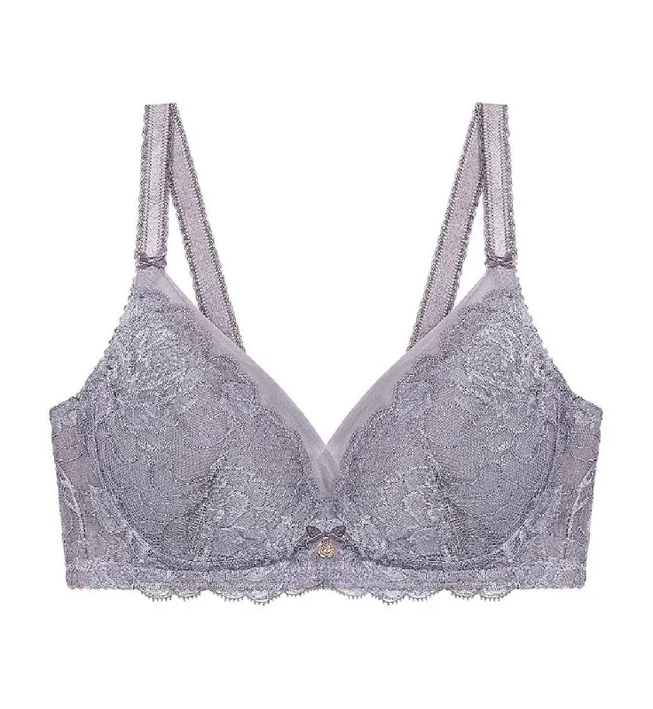 Minimizer underwire wired bras to reduce bust size appearance FLORALE WILD PEONY NON-WIRED PADDED BRA Minimizer underwire wired bras to reduce bust size appearance FLORALE WILD PEONY NON-WIRED PADDED BRA