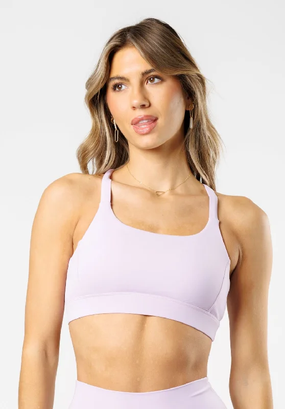 sleep women sport bra for comfortable rest RecStretch Pro Bra Pastel Lilac