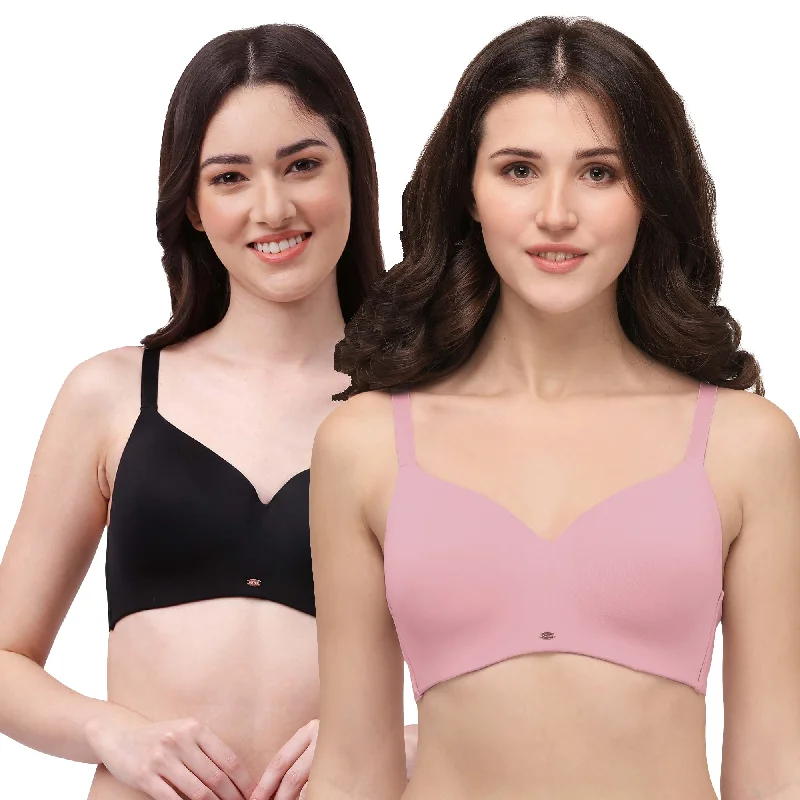 Underwire plus - size sports wired bras for larger busts Full Coverage Padded Non Wired Ultra Soft Seamless Bra Combo Underwire plus - size sports wired bras for larger busts Full Coverage Padded Non Wired Ultra Soft Seamless Bra Combo