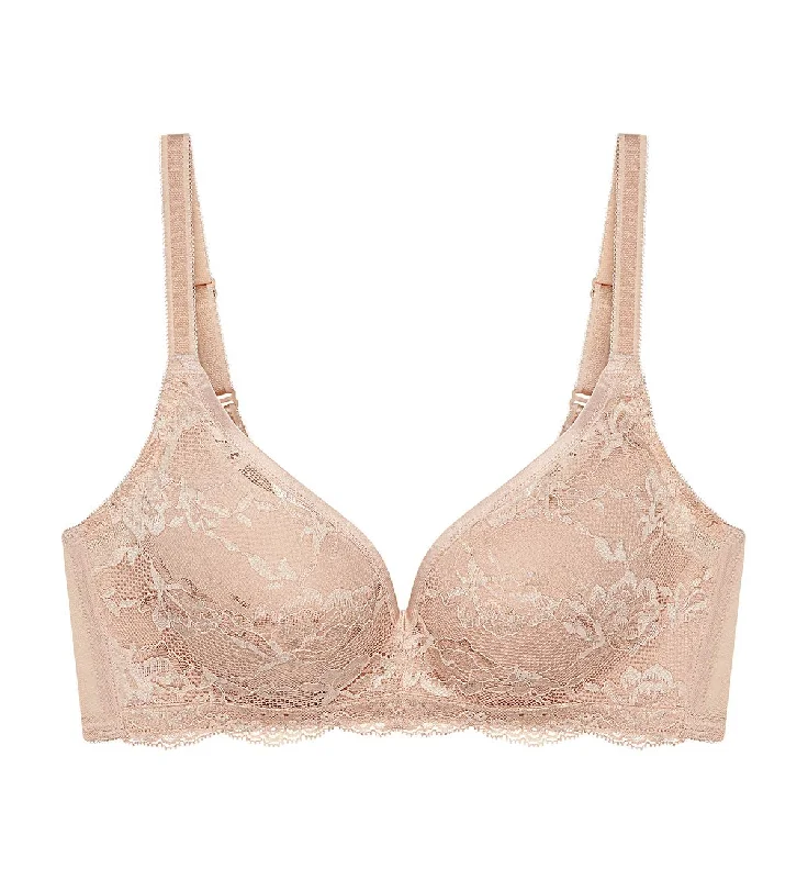 Cotton underwire wired bras for breathability NATURAL ELEGANCE NON-WIRED PADDED BRA Cotton underwire wired bras for breathability NATURAL ELEGANCE NON-WIRED PADDED BRA