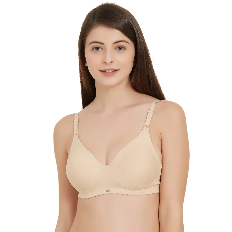 Underwire push - down wired bras for a different shaping effect Full Coverage Non Padded Non Wired Seamless Bra-CB-330 Underwire push - down wired bras for a different shaping effect Full Coverage Non Padded Non Wired Seamless Bra-CB-330