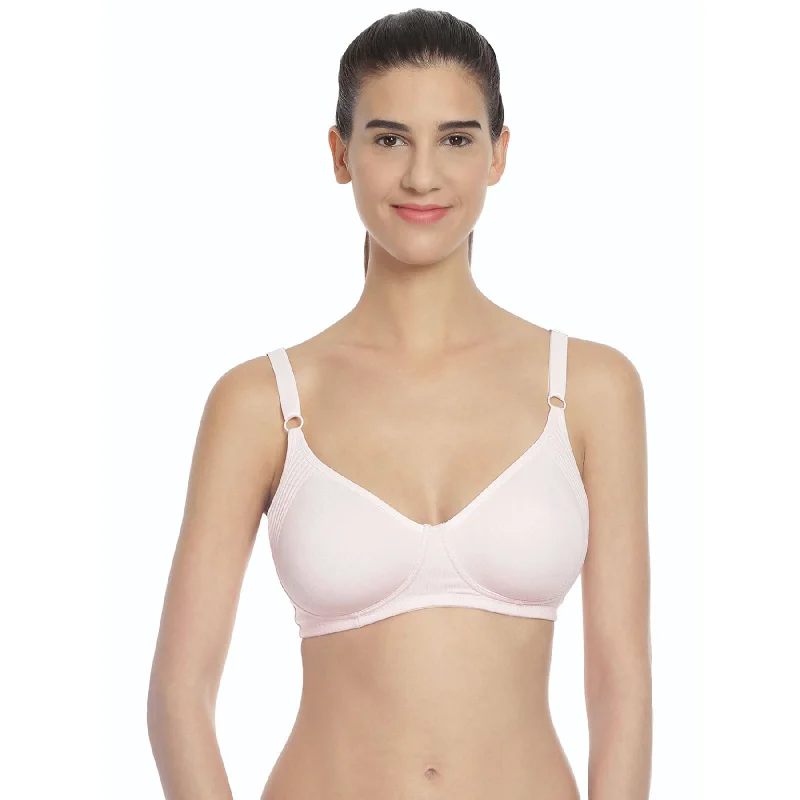 Front - closure underwire wired bras for easy on - off Medium Coverage Non Padded Non Wired Cotton Bra-CB-305 Front - closure underwire wired bras for easy on - off Medium Coverage Non Padded Non Wired Cotton Bra-CB-305