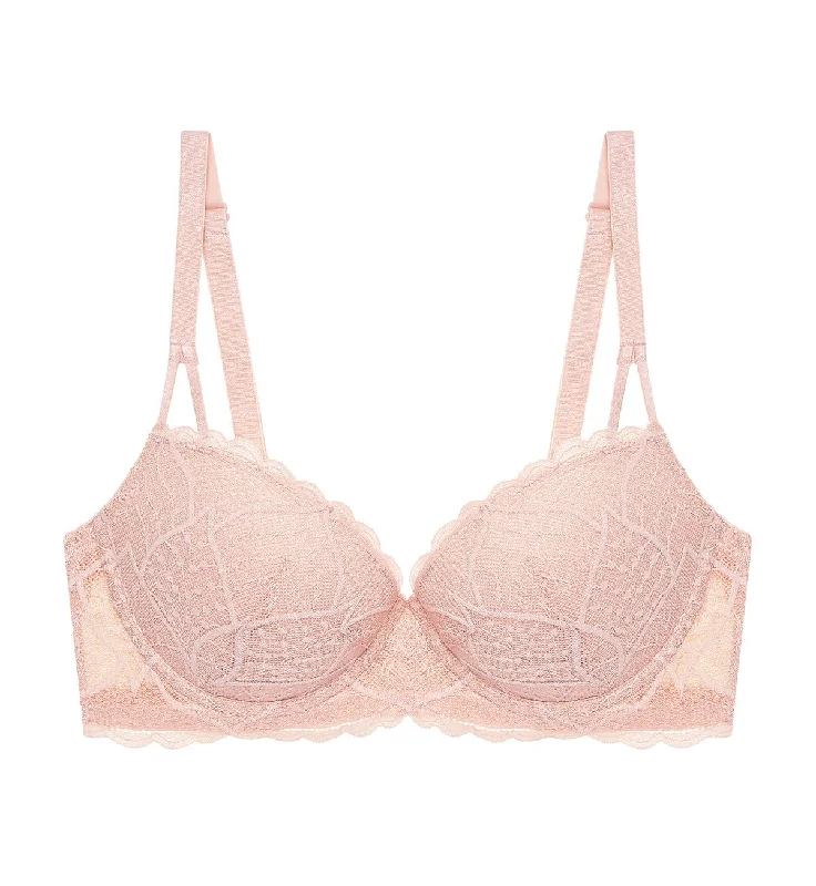 Underwire padded seamless wired bras for all - day wear STYLE DOUBLE PUSH WIRED PUSH UP BRA Underwire padded seamless wired bras for all - day wear STYLE DOUBLE PUSH WIRED PUSH UP BRA
