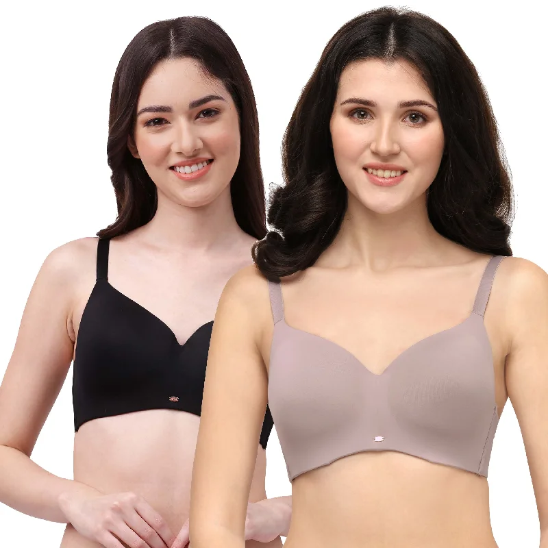 Balconette underwire wired bras for a lifted look Full Coverage Padded Non Wired Ultra Soft Seamless Bra Combo Balconette underwire wired bras for a lifted look Full Coverage Padded Non Wired Ultra Soft Seamless Bra Combo