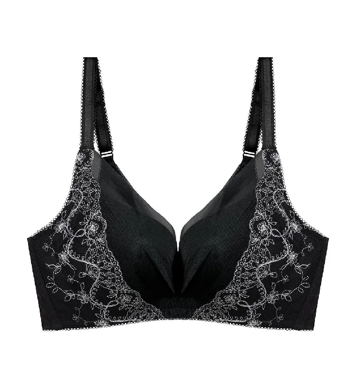 Seamless underwire wired bras for a smooth look SCULPT CLEMATIS NON-WIRED PADDED BRA Seamless underwire wired bras for a smooth look SCULPT CLEMATIS NON-WIRED PADDED BRA