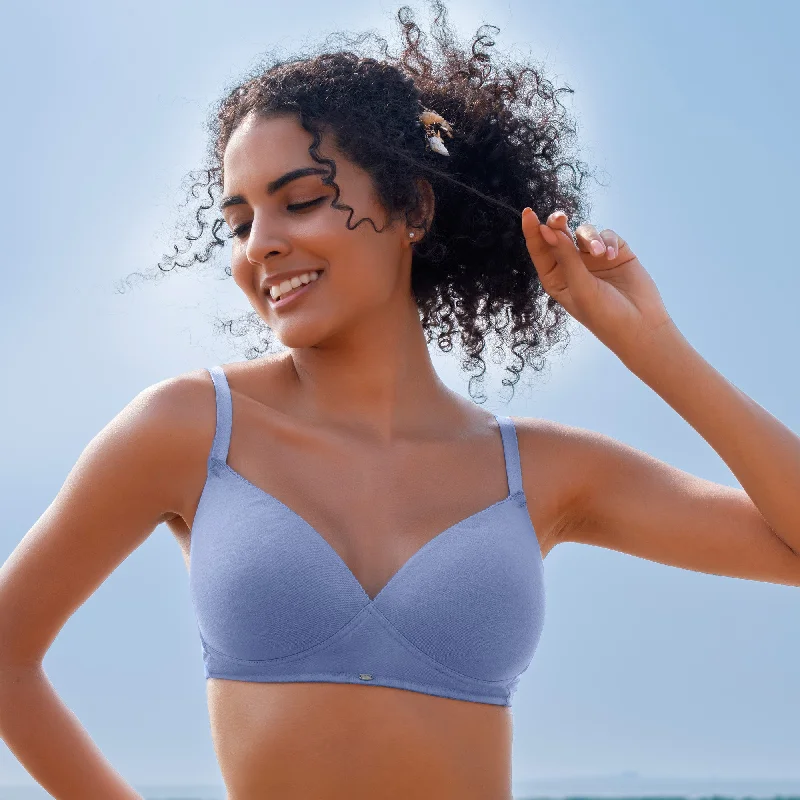 Cotton underwire wired bras for breathability Lightly Padded Non wired Full Coverage Cotton T-shirt Bra with Lace Trim CB-141 Cotton underwire wired bras for breathability Lightly Padded Non wired Full Coverage Cotton T-shirt Bra with Lace Trim CB-141