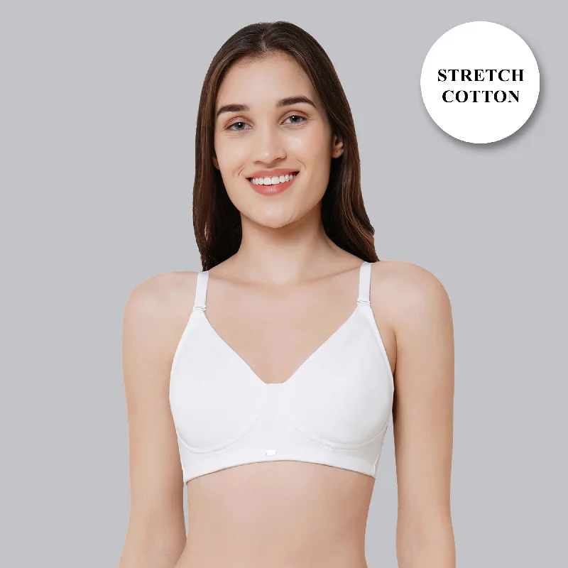 Seamless underwire wired bras for a smooth look Non Padded Non Wired Full Coverage T-shirt Bra Seamless underwire wired bras for a smooth look Non Padded Non Wired Full Coverage T-shirt Bra