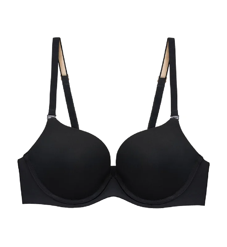 Underwire plunge wired bras for low - cut tops EVERYDAY ESSENTIAL WIRED PUSH UP BRA 01 Underwire plunge wired bras for low - cut tops EVERYDAY ESSENTIAL WIRED PUSH UP BRA 01