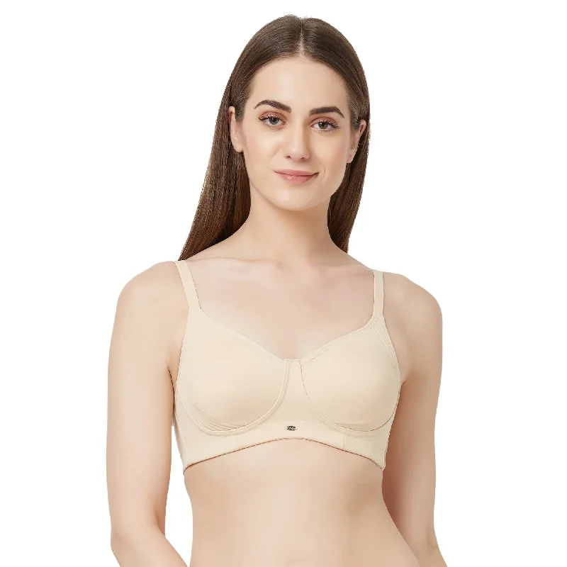 Satin underwire wired bras for a luxurious feel Full Coverage Encircle Non Padded Non Wired Bra- CB-332 Satin underwire wired bras for a luxurious feel Full Coverage Encircle Non Padded Non Wired Bra- CB-332