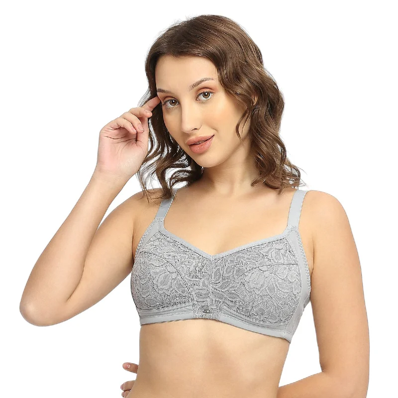 Underwire plunge wired bras for low - cut tops Full Coverage Non Padded Non Wired Lacy Bra-FB-709 Underwire plunge wired bras for low - cut tops Full Coverage Non Padded Non Wired Lacy Bra-FB-709