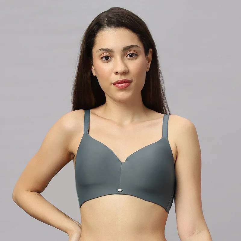 Wireless - like underwire wired bras with soft support Full Coverage Padded Non Wired Ultrasoft Seamless Bra Wireless - like underwire wired bras with soft support Full Coverage Padded Non Wired Ultrasoft Seamless Bra