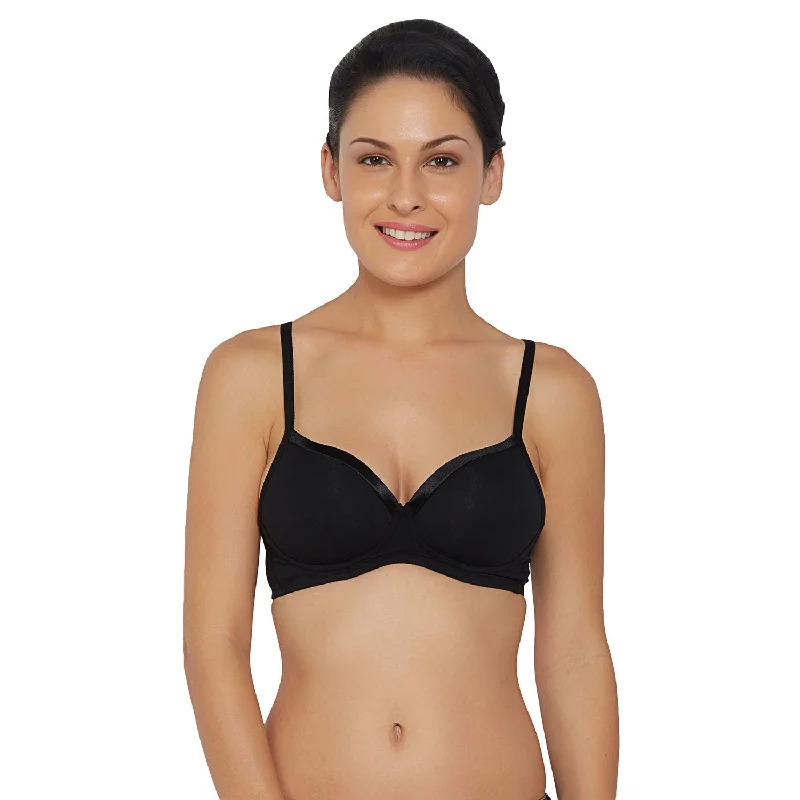 Wide - strap underwire wired bras for added comfort Medium Coverage Padded Non Wired T-shirt Bra-CB-104 Wide - strap underwire wired bras for added comfort Medium Coverage Padded Non Wired T-shirt Bra-CB-104