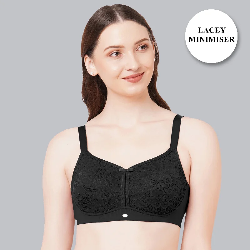 Satin underwire wired bras for a luxurious feel Full Coverage Non Padded Non Wired Lace Bra Satin underwire wired bras for a luxurious feel Full Coverage Non Padded Non Wired Lace Bra