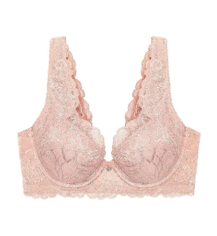 Sports underwire wired bras for high - impact activities FLORALE WILD PEONY WIRED PADDED BRA Sports underwire wired bras for high - impact activities FLORALE WILD PEONY WIRED PADDED BRA