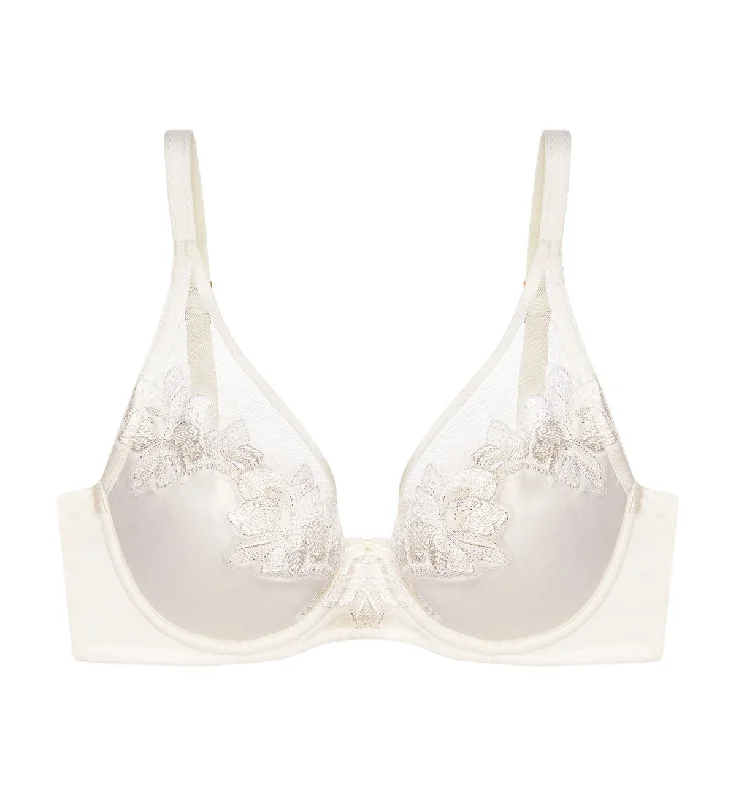 Plus - size underwire wired bras with extra support​ SATEEN WIRED PADDED BRA