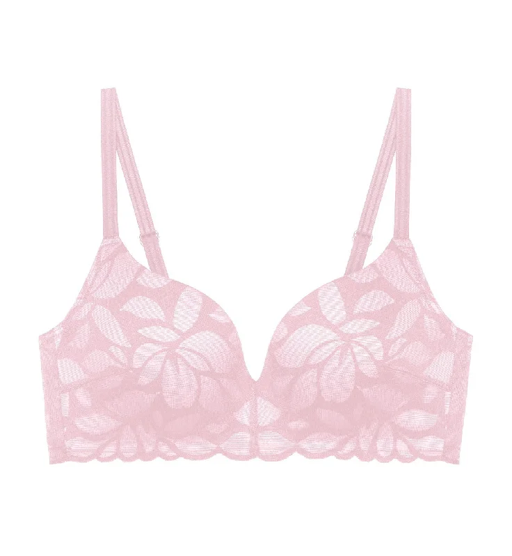 Embroidered underwire wired bras with intricate designs BEYOND BLOSSOM NON-WIRED PADDED BRA Embroidered underwire wired bras with intricate designs BEYOND BLOSSOM NON-WIRED PADDED BRA