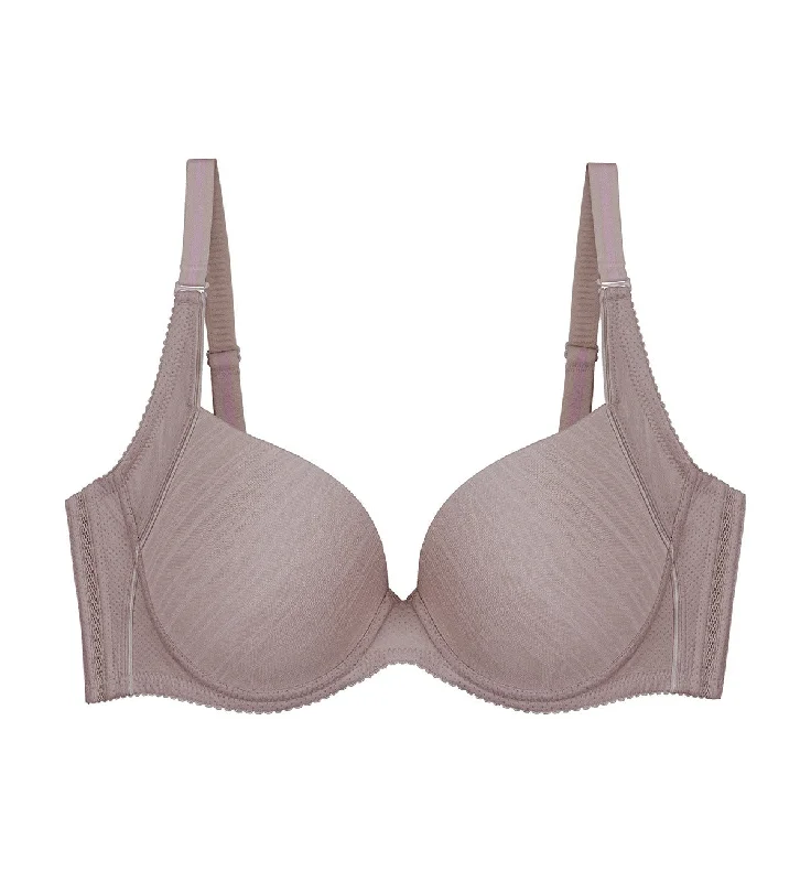 Molded cup underwire wired bras for a natural shape PURE INVISIBLE WIRED PADDED BRA Molded cup underwire wired bras for a natural shape PURE INVISIBLE WIRED PADDED BRA