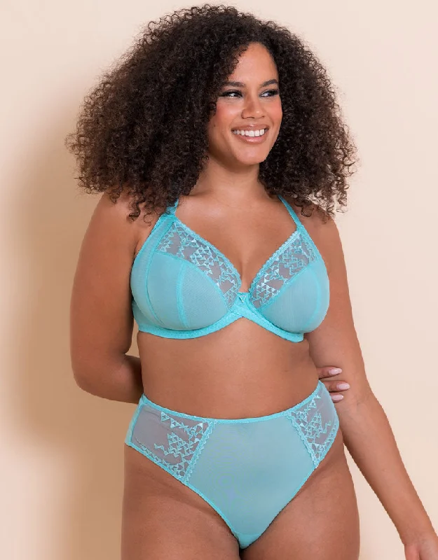 T - shirt underwire wired bras for everyday wear Curvy Kate Centre Stage Full Plunge Side Support Bra Turquoise T - shirt underwire wired bras for everyday wear Curvy Kate Centre Stage Full Plunge Side Support Bra Turquoise