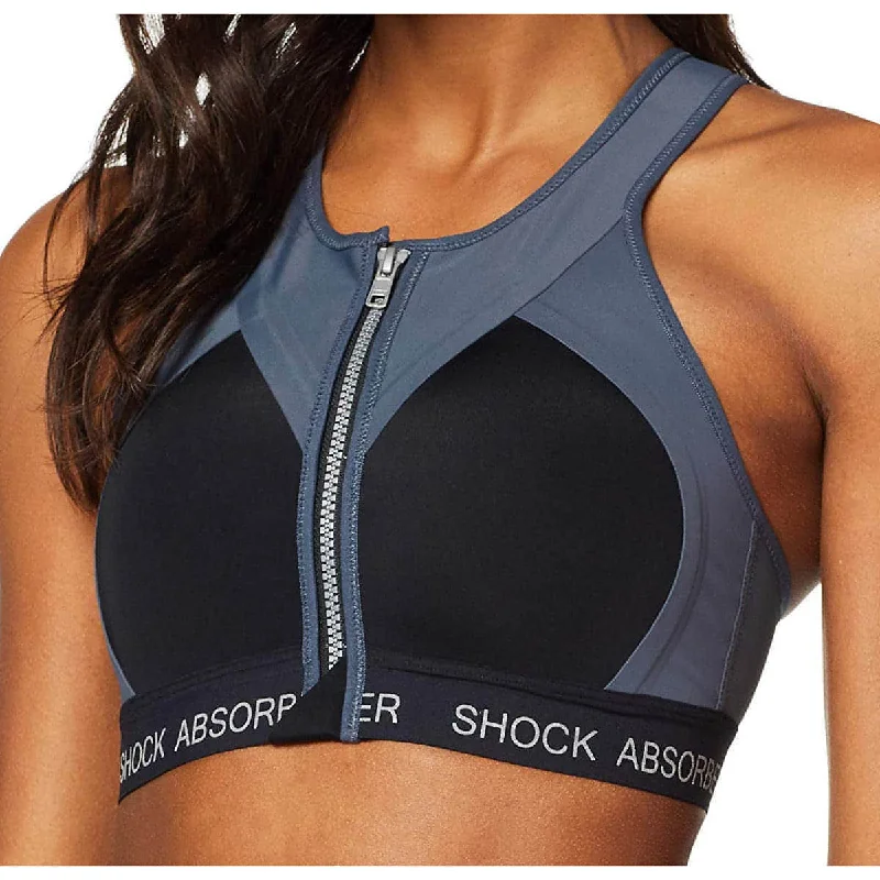 plus size high impact women sport bra Shock Absorber Infinity Power Womens Sports Bra - Black plus size high impact women sport bra Shock Absorber Infinity Power Womens Sports Bra - Black