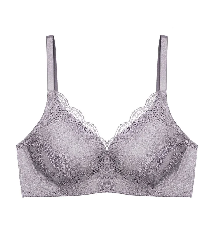 Underwire printed sports wired bras for style​ MODERN CURVY NON-WIRED PADDED BRA 01