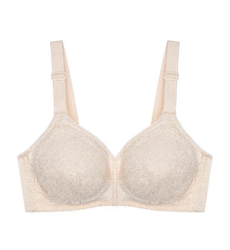 Underwire embroidered seamless wired bras for elegance SOLFEGE NON WIRED PADDED BRA
