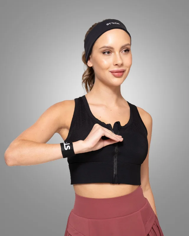 plus size friendly women sport bra designs Nylon Women High Rise sports bra