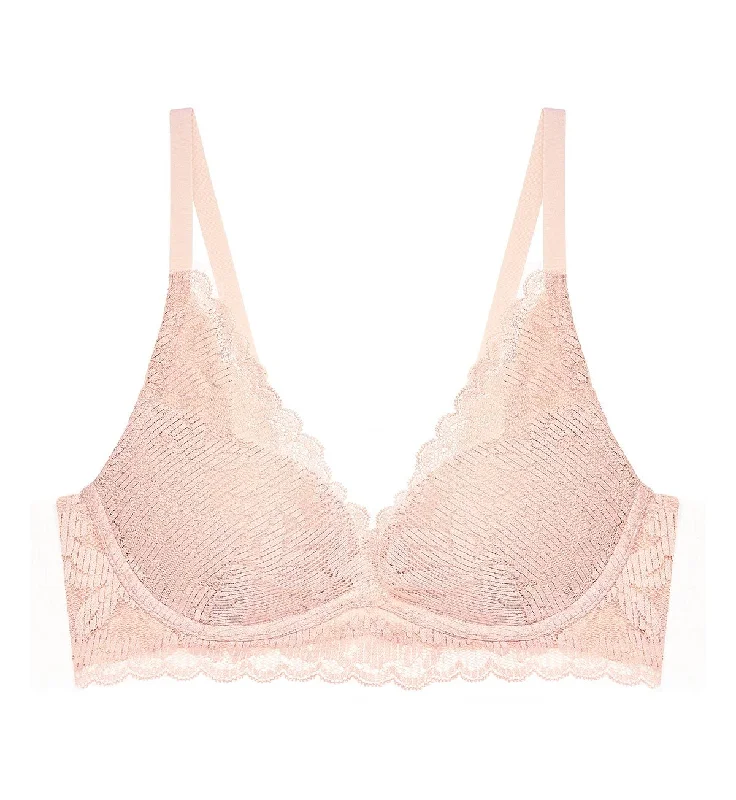 Minimizer underwire wired bras to reduce bust size appearance​ STYLE BLESSED WIRED PUSH UP BRA
