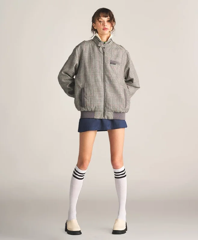 Water - resistant women's trench coats with adjustable cuffs for rainy daysWomen's Anderson Glen Plaid Oversized Jacket Water - resistant women's trench coats with adjustable cuffs for rainy daysWomen's Anderson Glen Plaid Oversized Jacket
