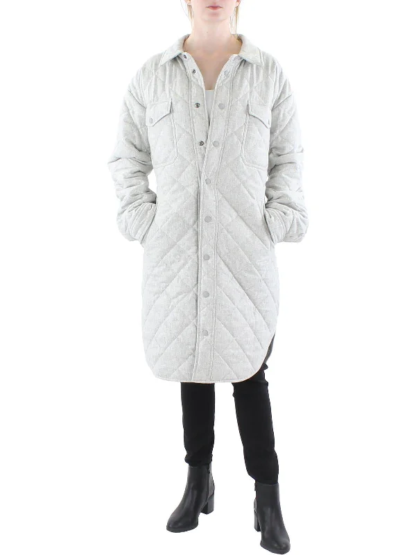 Women's long - sleeve wool coats in a houndstooth pattern for a classic charmWomens Wool Blend Long Quilted Coat Women's long - sleeve wool coats in a houndstooth pattern for a classic charmWomens Wool Blend Long Quilted Coat