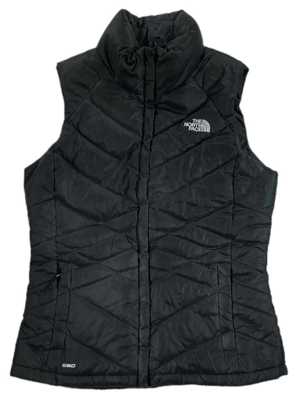 Metallic Shimmer Women's Waistcoat in Silver for a Shiny and Eye - Catching Party OutfitThe North Face Womens Aconcagua Insulated Vest