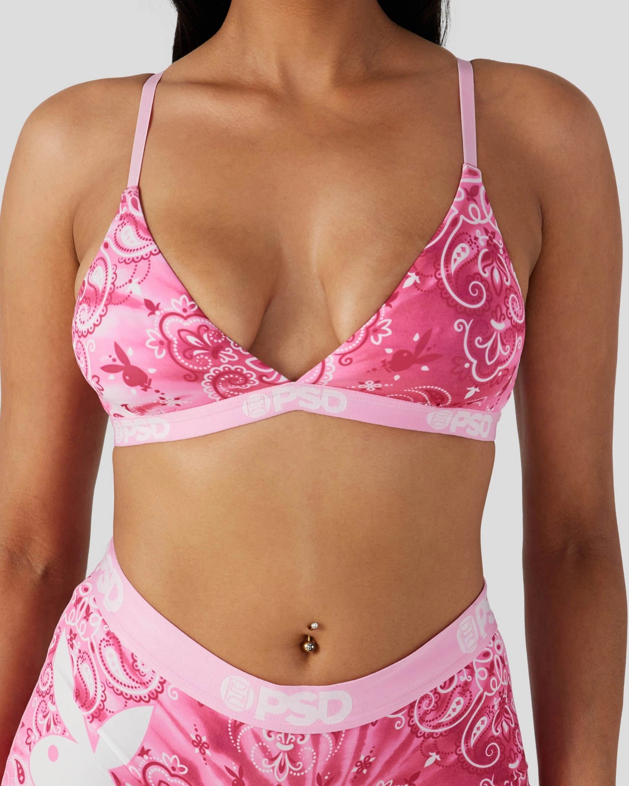 moisture wicking sports bras for sweaty workouts Bra with a solid color for a classic and versatile option​ Playboy - Lust